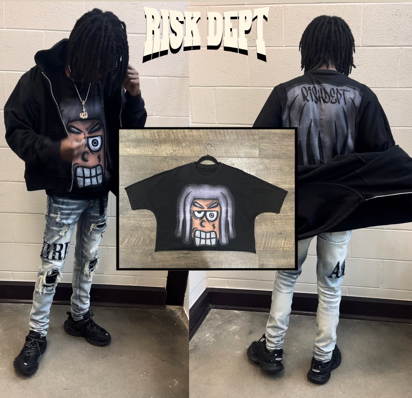 See Me Shining Tee Black